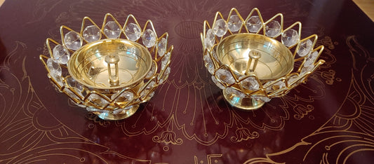 Brass Diya/ Puja gift for guests/ Diwali gifts/ Wedding gifts/ Indian gift
