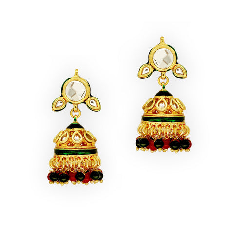 Kundan Jhumkas 4