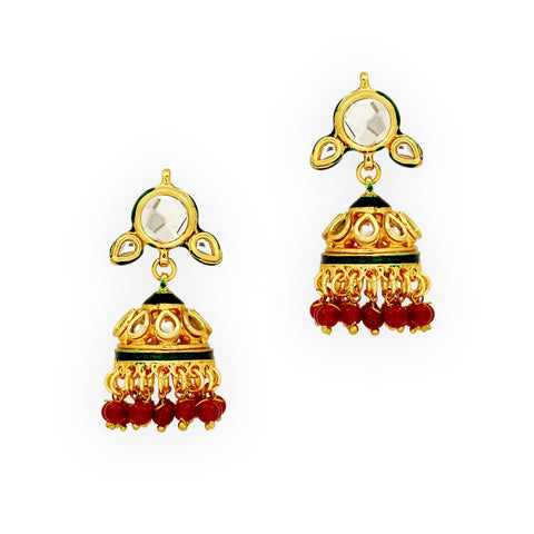 Kundan Jhumkas 3