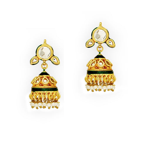 Kundan Jhumkas 1