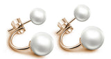 Pearl Ear Stud Earrings