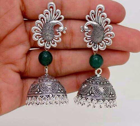 Peacock Jhumka