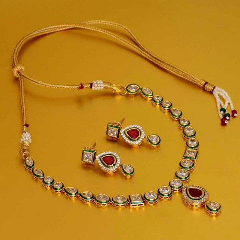 Kundan Necklace Set