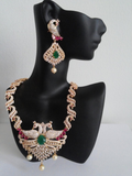 Peacock Necklace Set