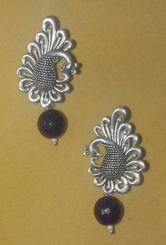 Peacock Earrings