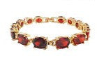 Red Cubic Zirconia bracelet